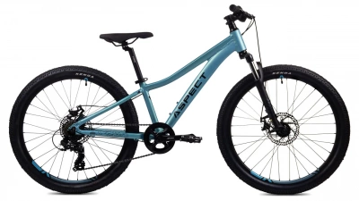 Велосипед Aspect Angel 2024 (24", Светло-синий)
