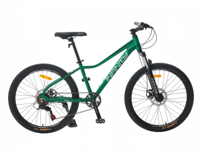 Велосипед HAEVNER INFINITY 2024, 24", рама 14", салатовый перламутр