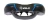Седло Velo Plush VL-6393, комфорт, 265x213мм, вакуумное, синий/черный