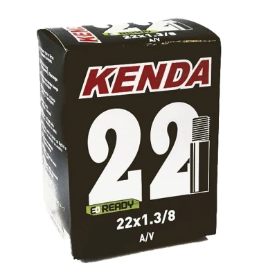 Камера 22"x1⅜ AV, "узкая" для вело/инв. колясок, Kenda