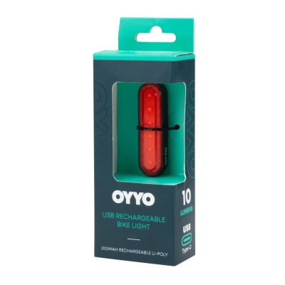 Фонарь задний OYYO LR01, 10Lm, черный