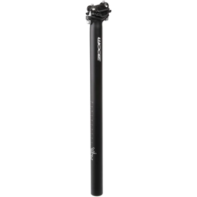 Подседельный штырь 27.2x400мм Zoom SP-D322, алюм. б/смещ-я, черный