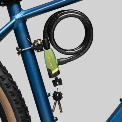 Велозамок CLUXX Gardia 1200K Green/Black (см:100)