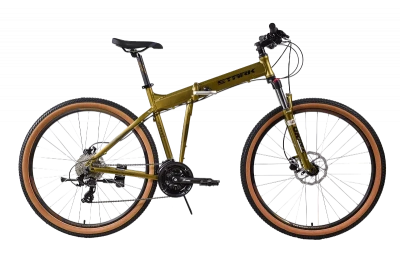 Велосипед Stark Cobra 29.2 HD 2024, бронзовый/черный 18"