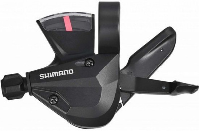 Шифтер левый 3ск. Shimano Altus M310, RapidFire Plus, черный
