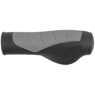 Грипсы M-Wave Cloud Base 3, эргономичн, 125мм, серо-черные