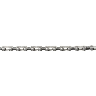 Цепь 6/7/8 M-Wave, 1/2"x3/32", 116 зв. 7.1мм с замком в коробке, серебр.-серая