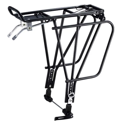 Багажник Ostand CD-251QR, алюм, 24-29" регул. для диск. торм. крепл.к эксцентр. черный