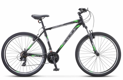 Велосипед Stels Navigator-700 V 27.5" F020 17.5" Черный матовый