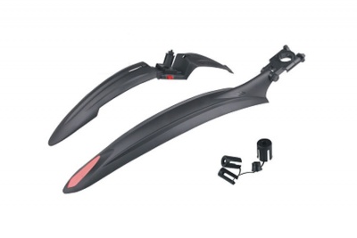 Комплект крыльев New Vision FL-630-1, 24-28", пластик, черный