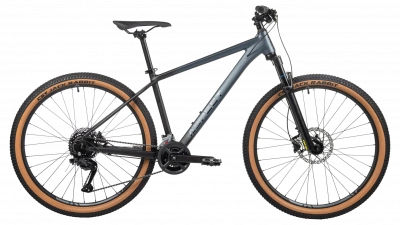 Велосипед Aspect Air 27.5 2024 (16", Черно-серый)