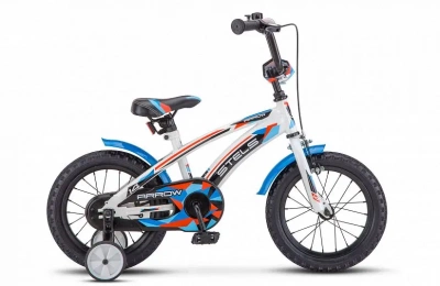Велосипед Stels Arrow 14" V020 8.5" Синий/белый