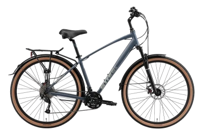 Велосипед Stark Touring 28.3 D 2025 сине-серый матовый/серый S/16"
