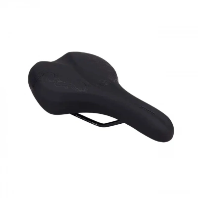 Седло OYYO SD02, 280x170 мм, gel, memory foam, унисекс (черный)