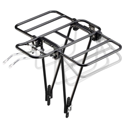 Багажник Ostand CD-266, алюм. 24-28" 2-х стоечн. регул., с доп. расширен. черный