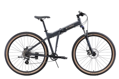 Велосипед Stark Cobra 29.2 D 2026 антрацит матовый/песочный 18" M