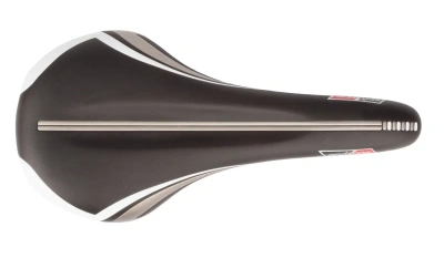 Седло Velo VL-1630 End Zone, спорт., 286x134мм, облегч., эластомер., черно-серый