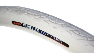Велопокрышка 28"/700x35C, CST Traveller C1777, 30 TPI, кремовый