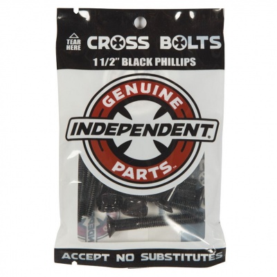 Набор винтов для скейтборда Independent, 1-1/2, Philips 1