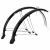 Комплект крыльев M-Wave Mud Max Flex 28", 48мм, черный Комплект крыльев M-Wave Mud Max Flex 28", 48мм, черный