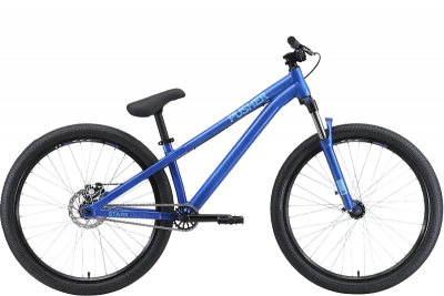 Велосипед Stark Pusher-1 Single Speed 2020, голубой/синий S