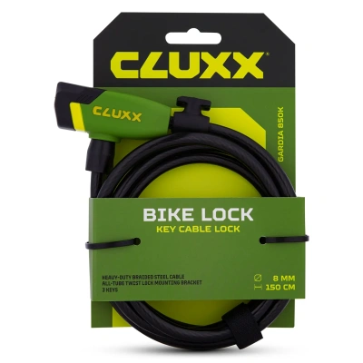 Велозамок CLUXX Gardia 850K Green/Black (см:150)
