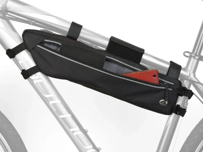 Сумка на раму Author A-R260 Prolong, прямоуг. горизонт. 2 отд. V=2.8л, черный
