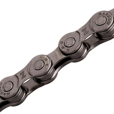 Цепь 8/7/6ск. KMC Z8.1, 7.1мм, 1/2"x3/32", с замком в коробке, серый