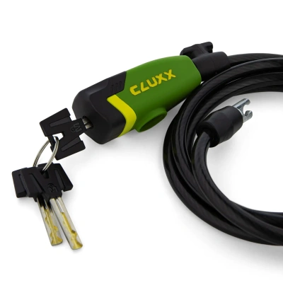 Велозамок CLUXX Gardia 850K Green/Black (см:150)