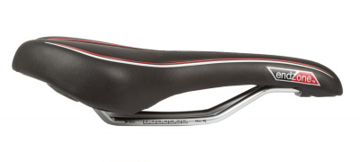 Седло Velo VL-3262 End Zone, универс. 277x159мм облегч. эластомер. черное