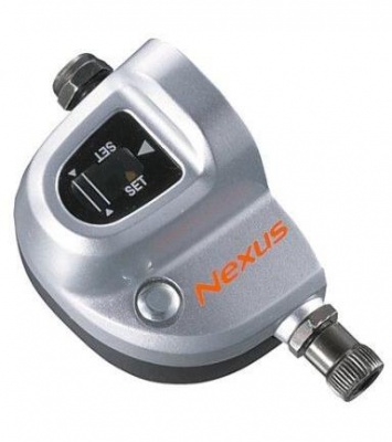 Шифтер правый 3ск. Shimano Nexus 3S41E, с bell crank 6, оплетк, 1800мм черн, коротк. ручк.