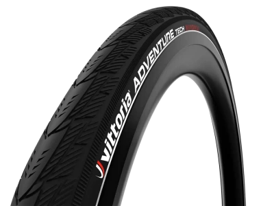 Велопокрышка 28"/700x37C (37-622), Vittoria Adventure Trail, слик, антипрокол, светоотр.