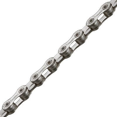 Цепь 10ск. Taya Deca-101 S/S DHT, серебр. 2 замка Sigma