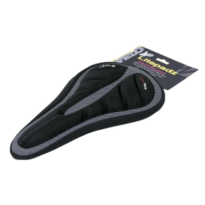 Седельная накладка Velo Lite Tech, гелев. комфорт. универс. 270x165мм черная