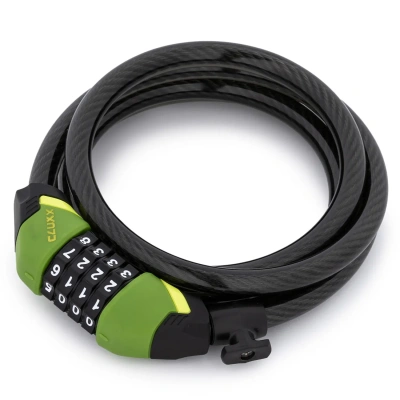 Велозамок CLUXX Gardia 1250C Green/Black (см:150)