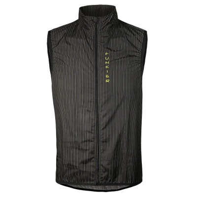 Жилет Funkier Lipari WV-2152 Black Pro Wind Vest, pro-wind stopper, с дл молнией XL, 12-863