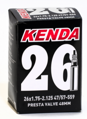 Камера 26"x1.75-2.125 (40/57-559) FV48, Kenda