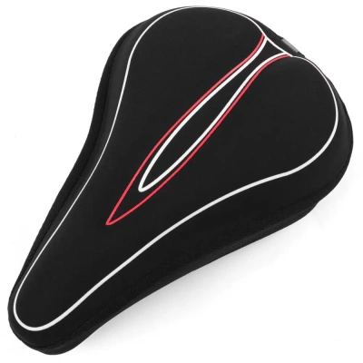 Накладка на седло Vinca Sport XD-18, 275x180мм, с памятью, вес 160гр, черный