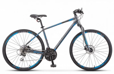 Велосипед Stels Cross-150 D Gent 28" V010 17" Антрацитовый