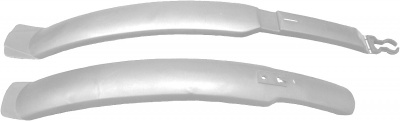 Комплект крыльев 24"-26", материал пластик, белый HN 06-1 white Vinca