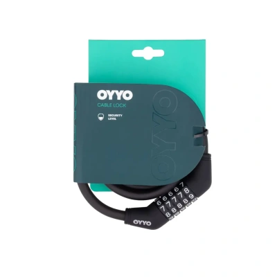 Велозамок OYYO CB30, 10x1200мм, черный