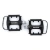 Педали CLUXX Rotiva 100 Black Педали CLUXX Rotiva 100 Black