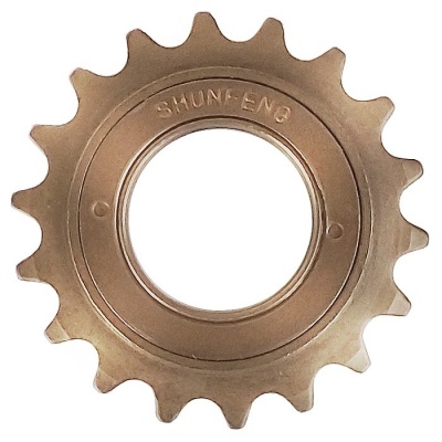 Трещотка 1ск. 18T 1/2"x1/8" коричневый