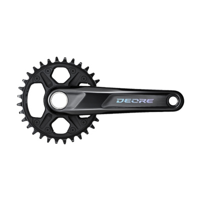 Система шатунов 1ск. 32T Shimano Deore M6100-2, 170мм, 32T, инт. вал, цв. черн, для 12ск.