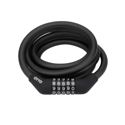 Велозамок OYYO CB32, 12x1800мм, черный