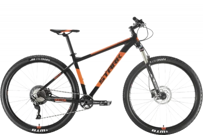 Велосипед Stark Krafter 29.8 HD SLX 2020, черный/оранжевый, 18"