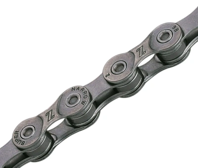 Цепь 9ск. KMC Z9, 1/2"x11/128", 6.6мм, 116зв. серо-корич, с замком в коробке