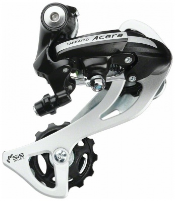 Задний переключатель 7/8ск. Shimano Acera M360, черный инд. уп.