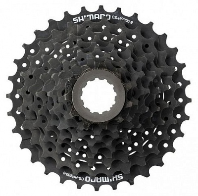 Кассета 9ск. Shimano Altus, 9x11-34 HG, черно-коричн. инд. уп.