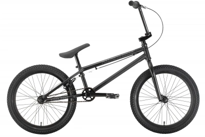 Велосипед Stark Madness BMX 4 2021, черный/Rainbow радужный
